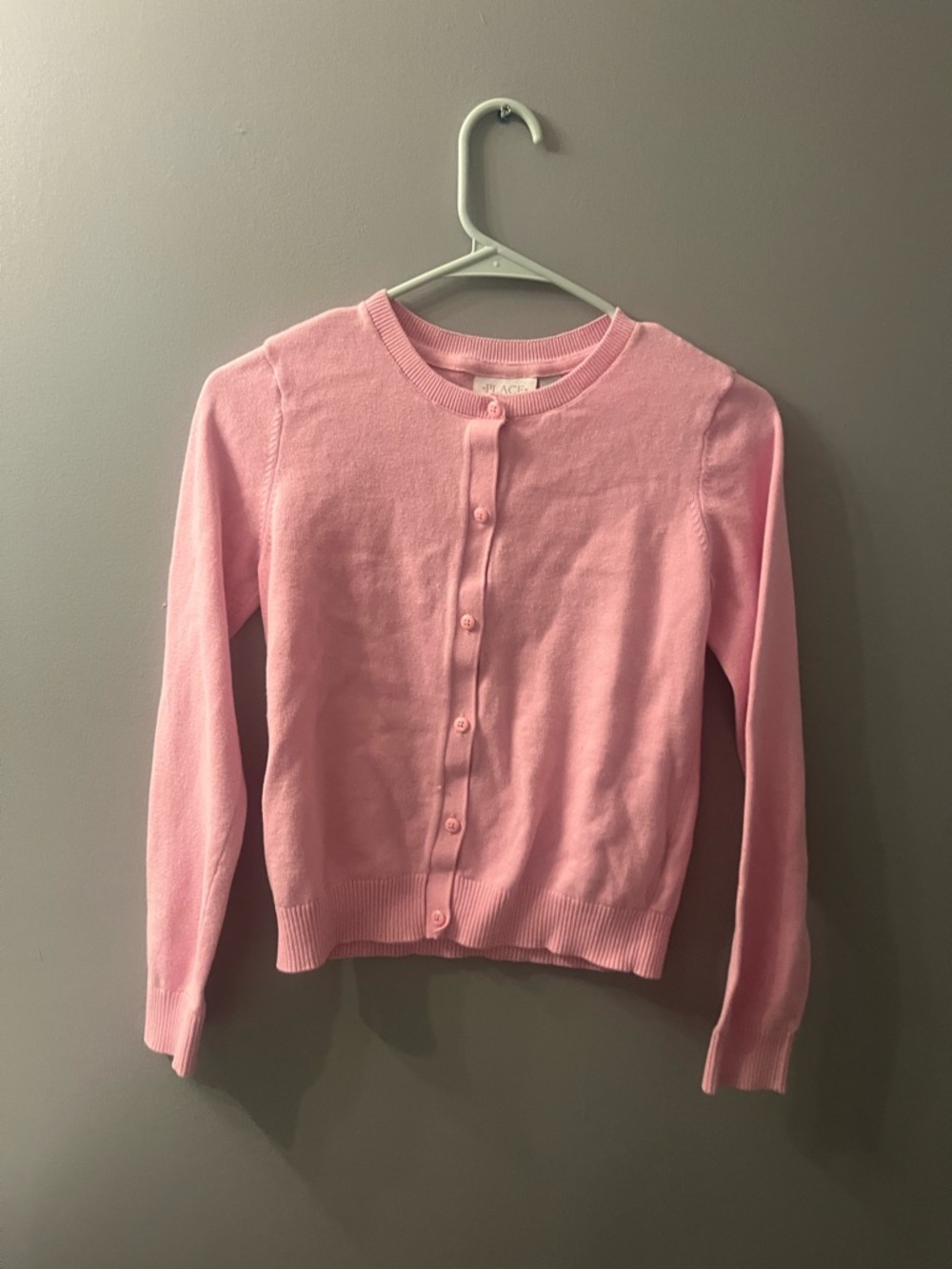 The Children's Place Pink Button-Up Cardigan